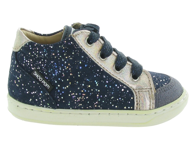 chaussures bebe du 18 au 27 -  - bebe fille - Cuir - Bleu - Shoo pom5608001_2