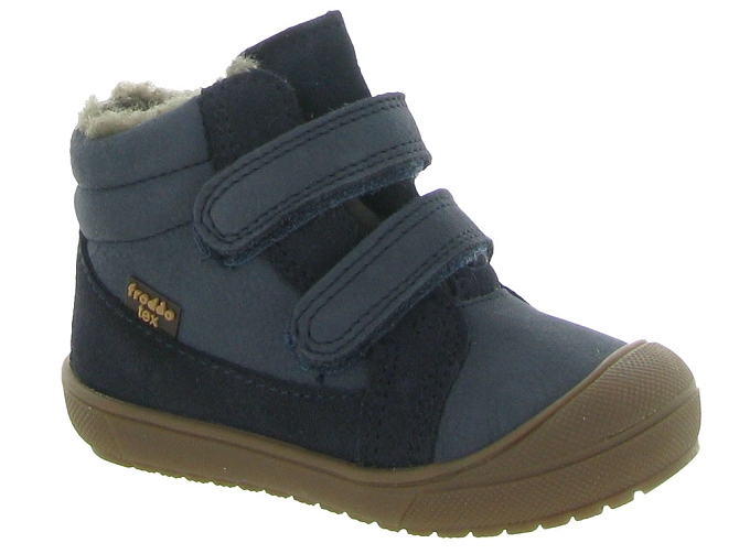 apres ski bottes fourrees -  - bebe garcon - Cuir - Bleu - Froddo