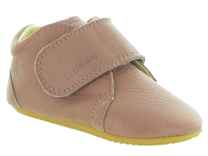 chaussons et pantoufles -  - bebe garcon - Cuir - Rose - Froddo