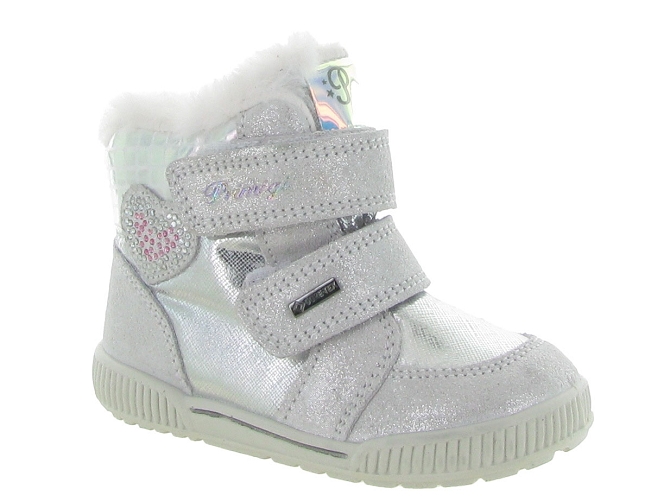 apres ski bottes fourrees -  - bebe fille - Nylon - Gris - Primigi