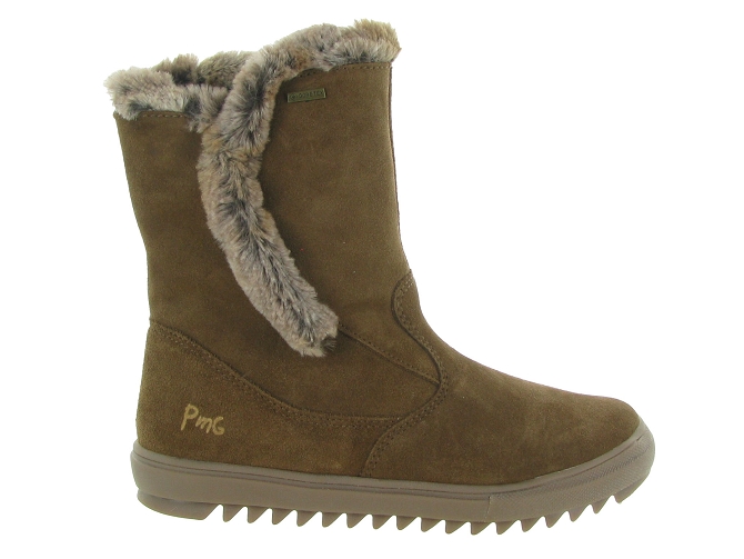 bottines et boots -  - junior fille - Nubuck - Marron - Primigi5610901_2