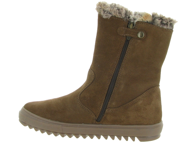 bottines et boots -  - junior fille - Nubuck - Marron - Primigi5610901_4