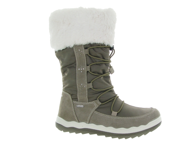 apres ski bottes fourrees -  - junior fille - Nubuck - Beige - Primigi5611302_5