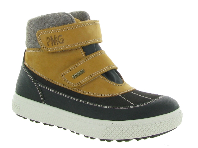 apres ski bottes fourrees -  - junior garcon - Nubuck - Jaune - Primigi