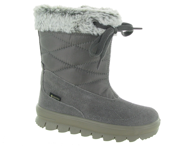 apres ski bottes fourrees -  - junior fille - Nylon - Gris - Superfit