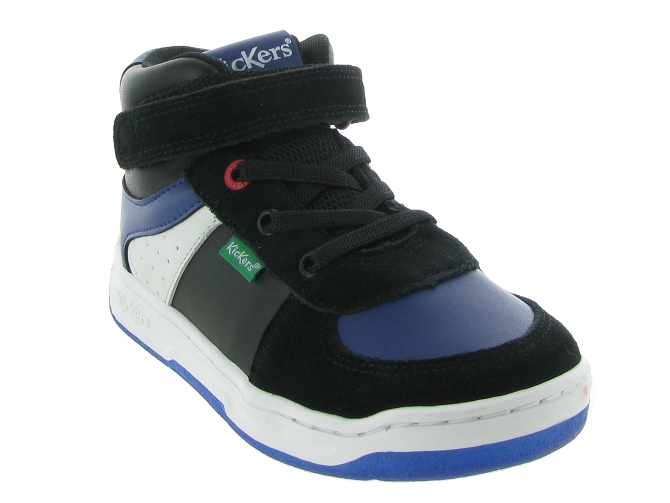 baskets et sneakers -  - bebe garcon - Cuir - Bleu - Kickers5615101_3