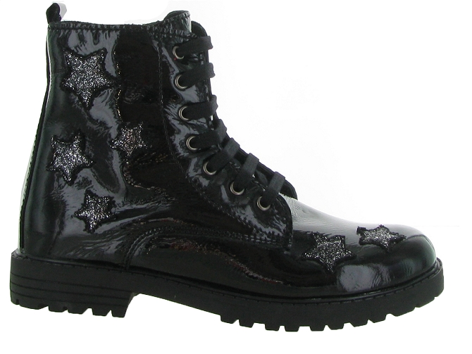 bottines et boots -  - junior fille - Cuir - Noir - Golosinas5615601_2