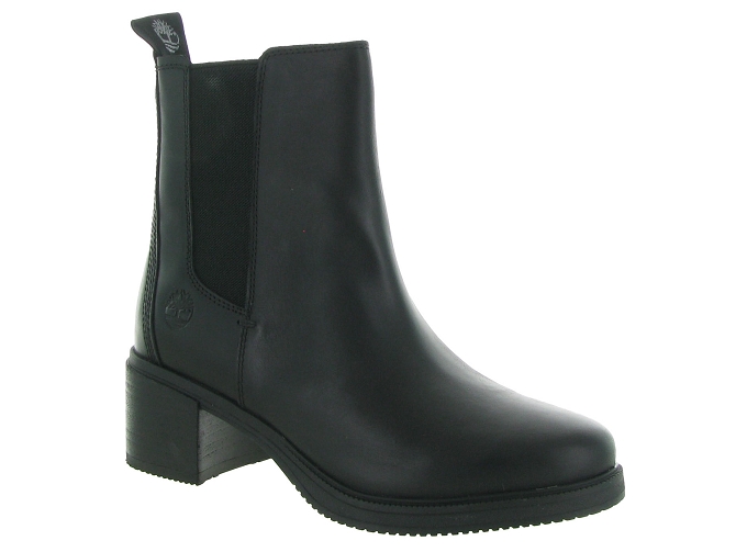 bottines et boots - Casual - femme - Cuir - Noir - Timberland