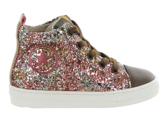 chaussures a lacets -  - junior fille - Cuir - Glitter - Paillettes - Acebos5616701_2