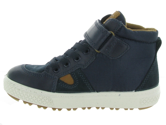 chaussures a scratch -  - junior garcon - Nubuck - Bleu - Primigi5617601_4