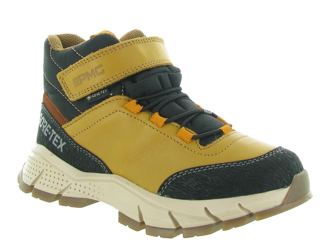 apres ski bottes fourrees -  - junior garcon - Nubuck - Jaune - Primigi