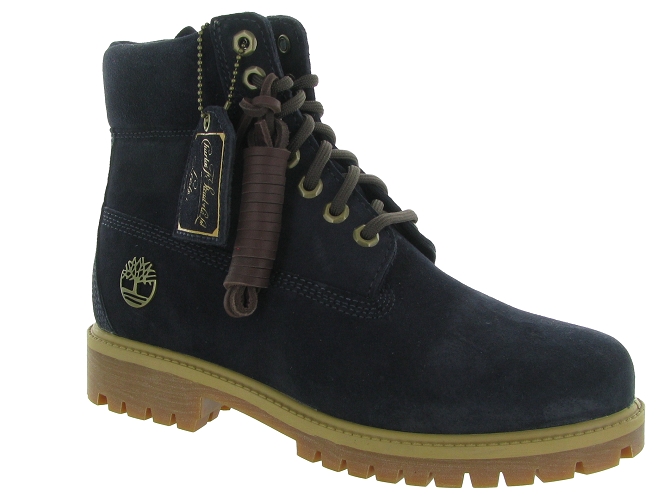 bottines et boots - Casual  - homme - Nubuck - Bleu - Timberland