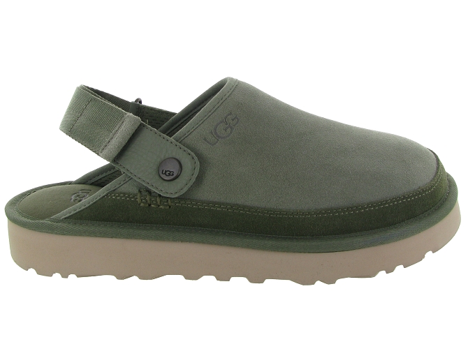 nu pieds - Mules et Tongs - homme - Nubuck - Vert - Ugg australia5628502_2