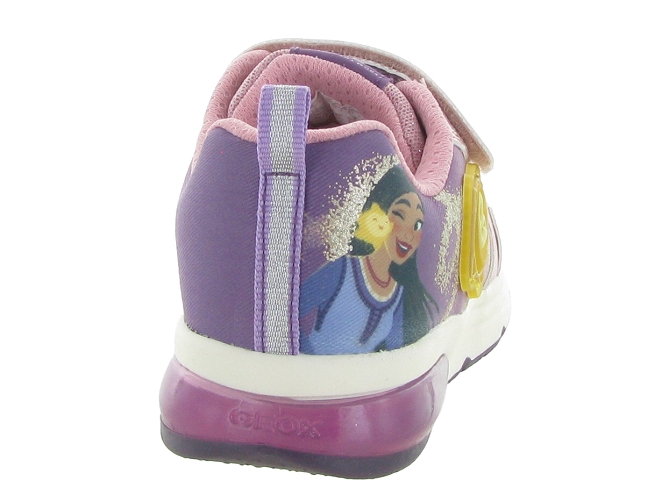 baskets et sneakers -  - junior fille - Synthétique - Rose - Geox5630201_5