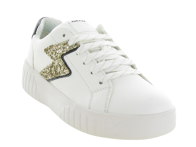 chaussures a lacets -  - junior fille - Synthétique - Blanc - Geox5630701_3