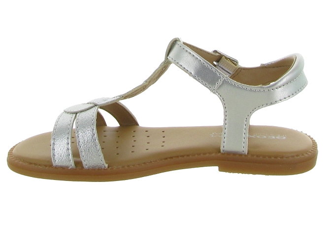 sandales et nu pieds -  - junior fille - Cuir - Argent - Geox5631401_4