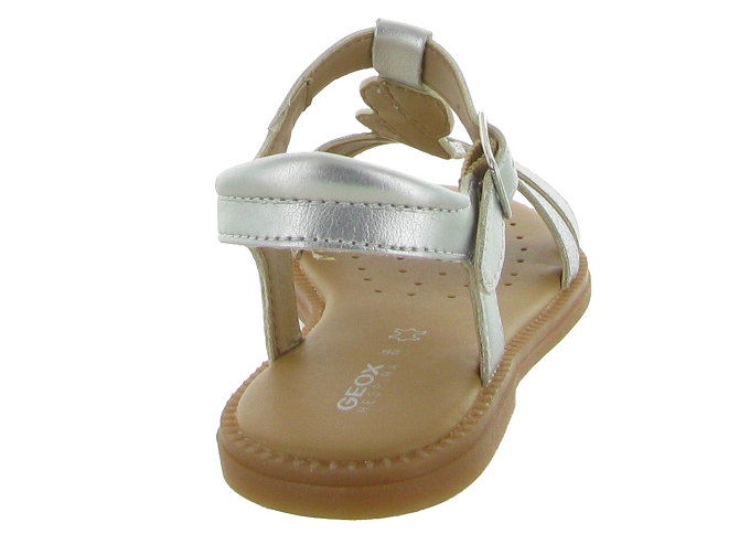 sandales et nu pieds -  - junior fille - Cuir - Argent - Geox5631401_5