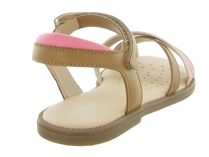 sandales et nu pieds -  - junior fille - Cuir - Rose - Geox5631501_5