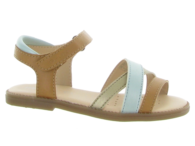 sandales et nu pieds -  - junior fille - Cuir - Bleu - Geox5631502_2