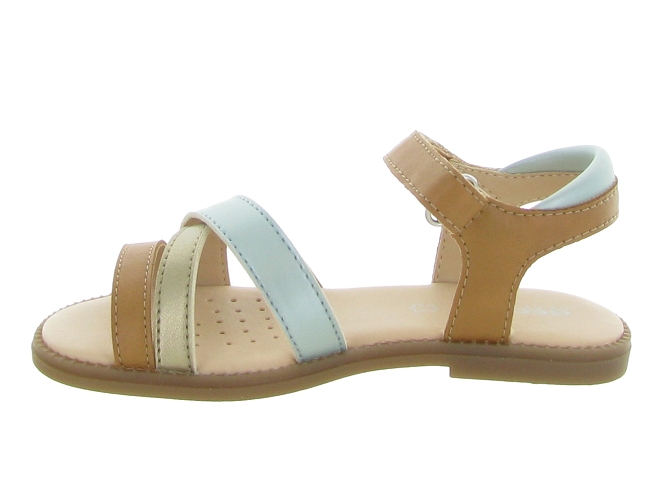 sandales et nu pieds -  - junior fille - Cuir - Bleu - Geox5631502_4