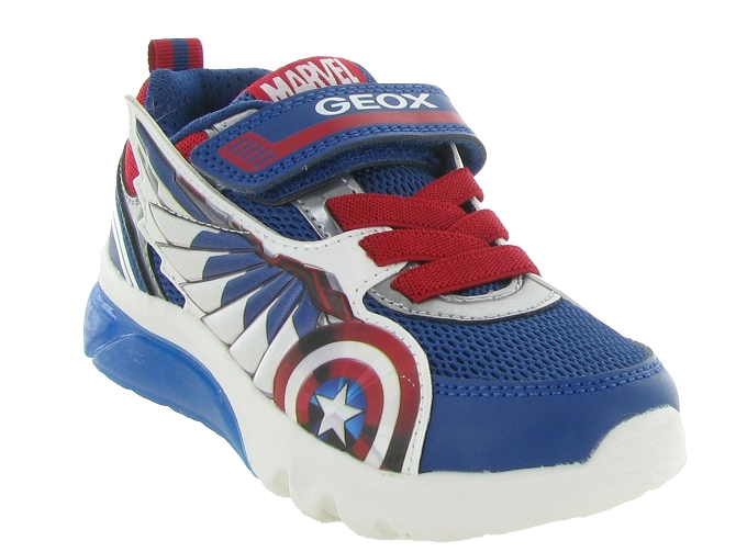 baskets et sneakers -  - junior garcon - Synthétique - Bleu - Geox5632101_3