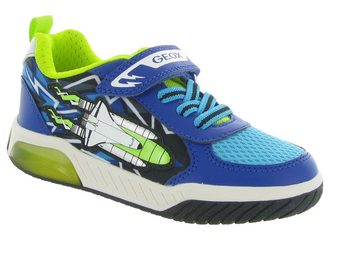 baskets et sneakers -  - junior garcon - Synthétique - Bleu - Geox