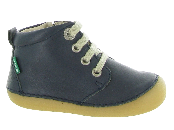 pre marche du 16 au 23 -  - bebe garcon - Cuir - Bleu - Kickers5635201_2