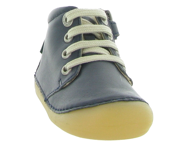 pre marche du 16 au 23 -  - bebe garcon - Cuir - Bleu - Kickers5635201_3