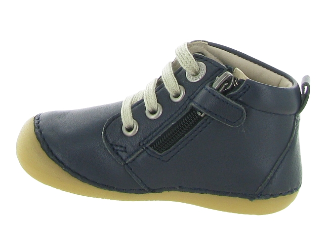 pre marche du 16 au 23 -  - bebe garcon - Cuir - Bleu - Kickers5635201_4