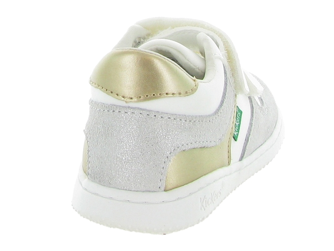 baskets et sneakers - Semelle souple - bebe fille - Cuir - Blanc - Kickers5635701_5