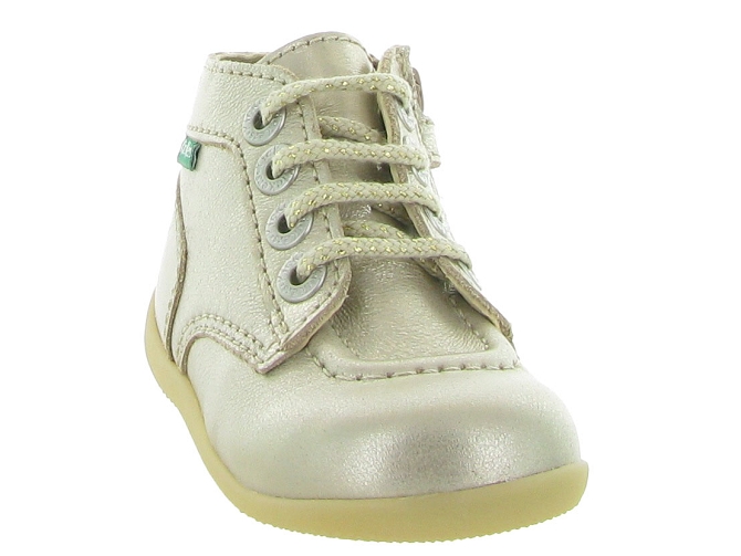 pre marche du 16 au 23 -  - bebe fille - Cuir laminé - Or - Kickers5636002_3