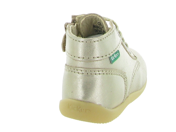 pre marche du 16 au 23 -  - bebe fille - Cuir laminé - Or - Kickers5636002_5