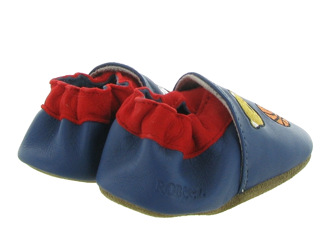 Robeez chaussons et pantoufles patch sport bleu royal5636201_3
