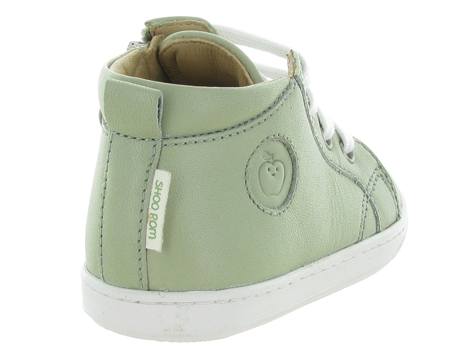 pre marche du 16 au 23 - Semelle souple - bebe mixte - Cuir - Vert - Shoo pom5637202_5