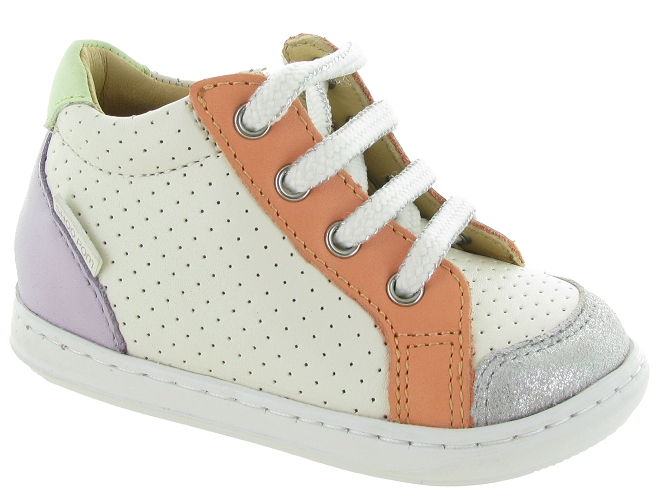 chaussures bebe du 18 au 27 -  - bebe fille - Cuir - Multicolor - Shoo pom