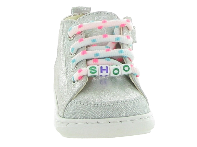 chaussures bebe du 18 au 27 -  - bebe fille - Cuir laminé - Argent - Shoo pom5637701_3