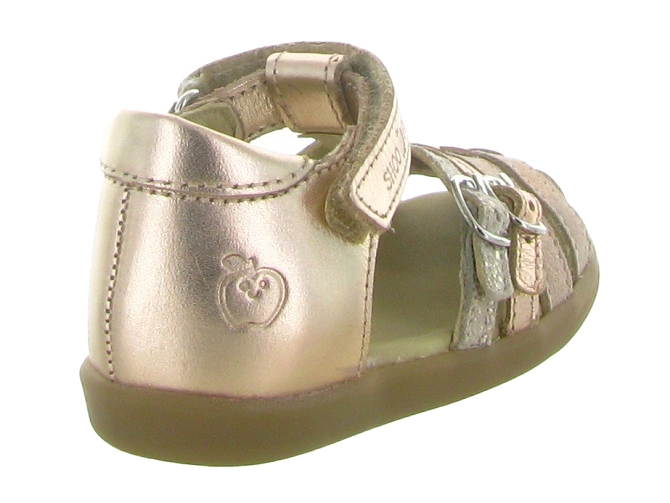 sandales et nu pieds -  - bebe fille - Cuir - Rose - Shoo pom5637902_5