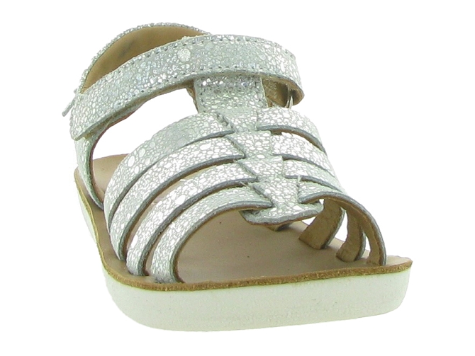 sandales et nu pieds -  - junior fille - Cuir - Gris - Shoo pom5638301_3