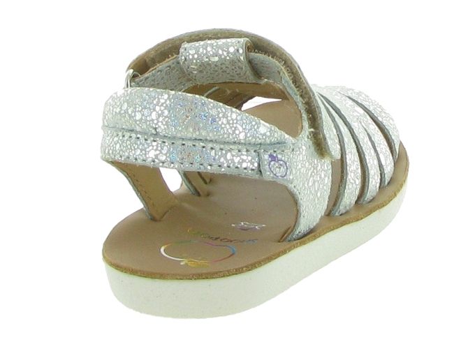 sandales et nu pieds -  - junior fille - Cuir - Gris - Shoo pom5638301_5