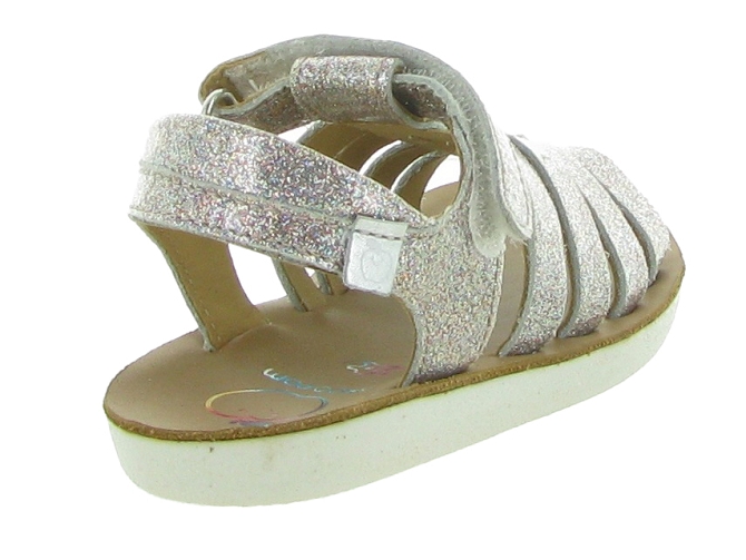 sandales et nu pieds -  - junior fille - Cuir - Violet - Shoo pom5638302_5