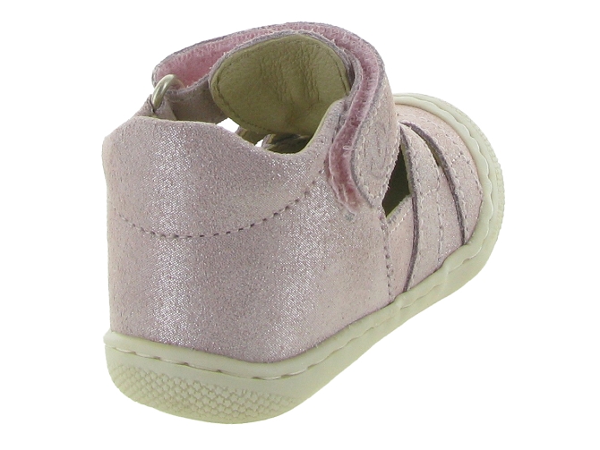 pre marche du 16 au 23 - Semelle souple - bebe fille - Cuir laminé - Rose - Naturino5639403_5