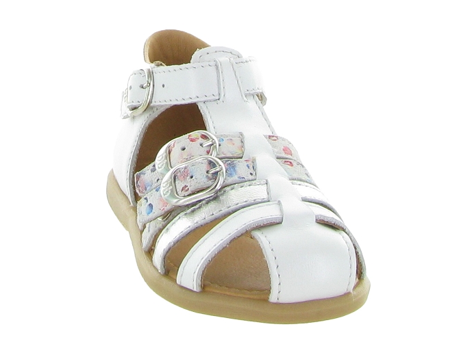 sandales et nu pieds -  - bebe fille - Cuir laminé - Beige - Babybotte5640902_3