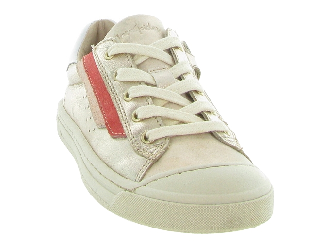 chaussures a lacets -  - junior fille - Cuir - Marron - Babybotte5641001_3