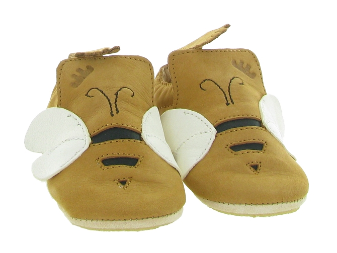 Easy peasy chaussons et pantoufles blublu abeille marron5642501_3