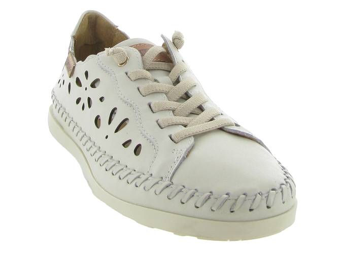 chaussures a lacets - Lacets détente - femme - Cuir - Beige - Pikolinos5643301_3