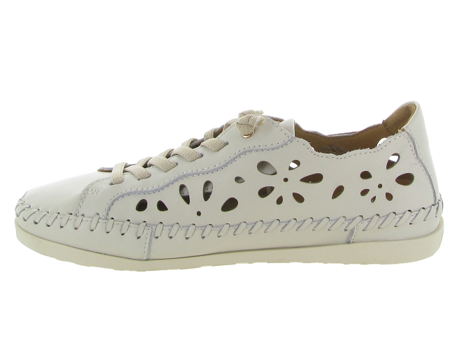 chaussures a lacets - Lacets détente - femme - Cuir - Beige - Pikolinos5643301_4