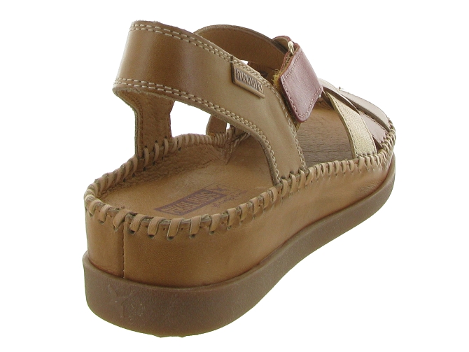 sandales et nu pieds - Confort - femme - Cuir - Marron - Pikolinos5643702_5