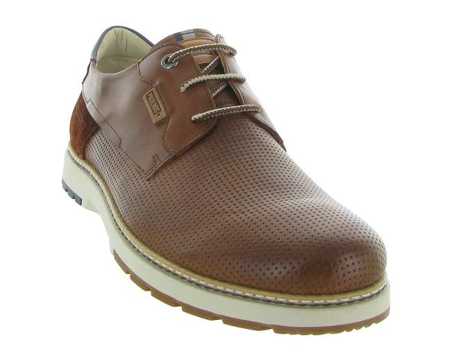 chaussures a lacets - Confort et décontracté - homme - Cuir - Marron - Pikolinos5645001_3