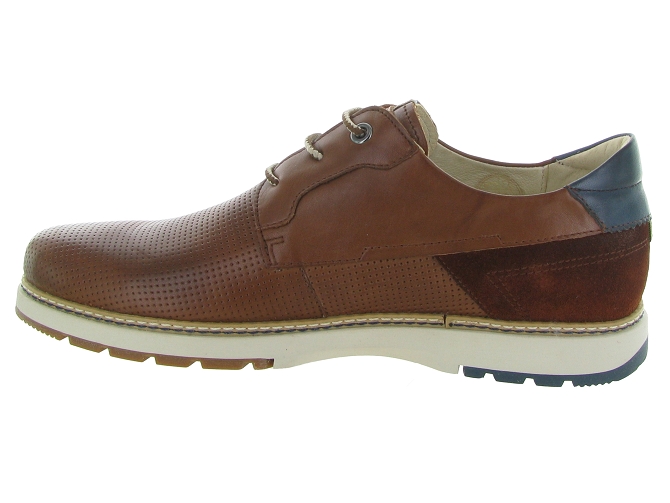 chaussures a lacets - Confort et décontracté - homme - Cuir - Marron - Pikolinos5645001_4