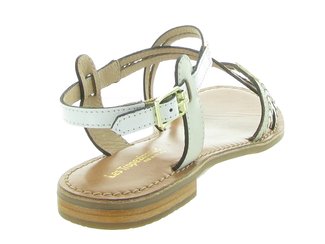 sandales et nu pieds - Casual - femme - Cuir - Or - Les tropeziennes5652101_5